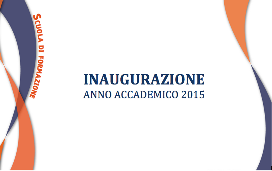 Inaugurazione Anno Accademico 2015 