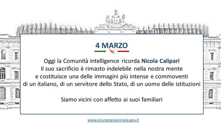 Caduti dell'Intelligence italiana