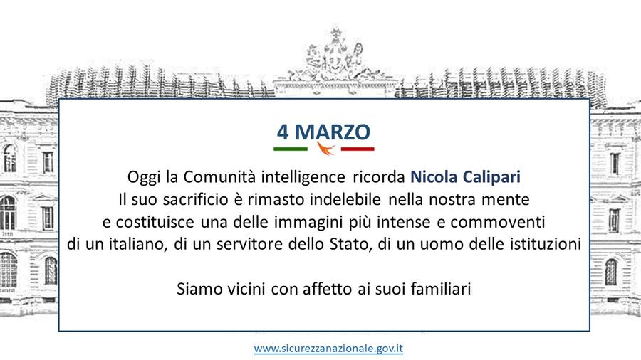 Caduti dell'Intelligence italiana Caduti dell'Intelligence italiana