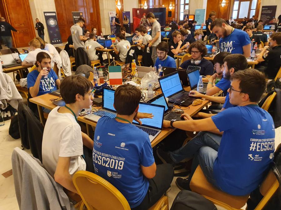 Nazionale italiana cyberdefender 2019