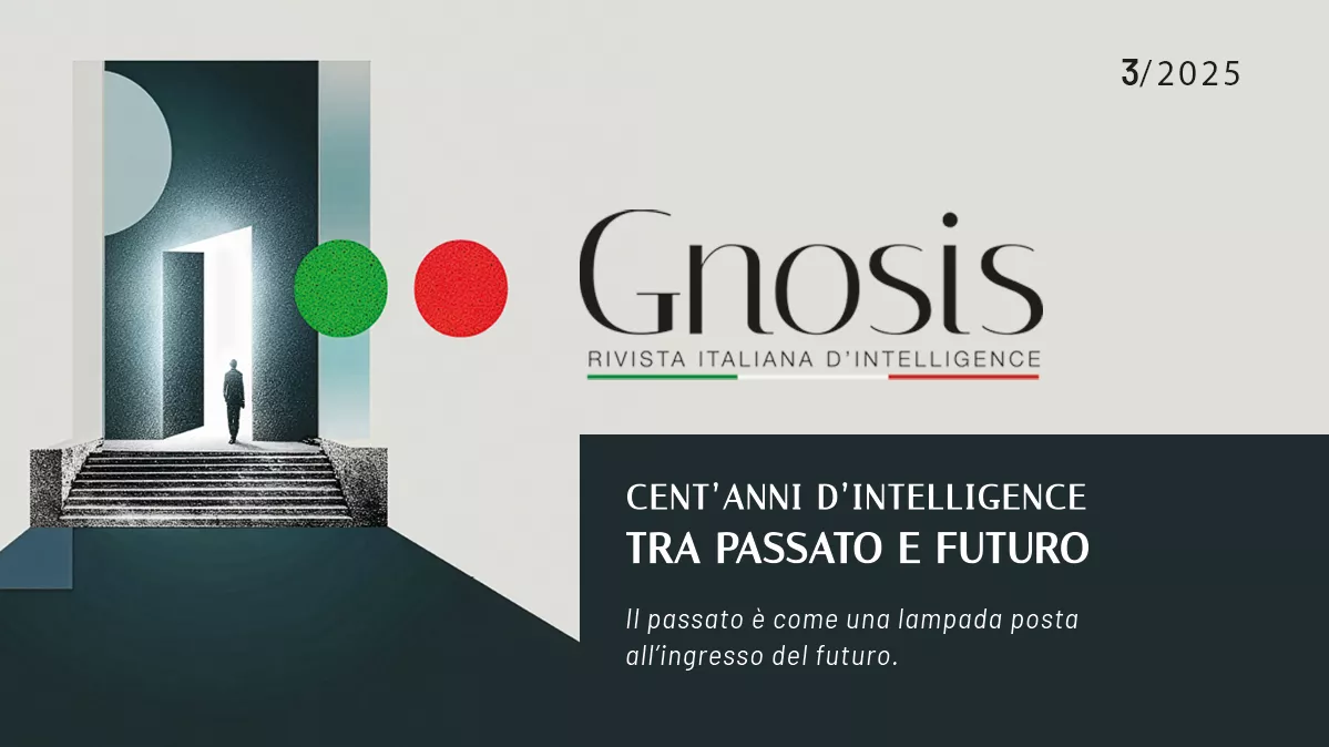 GNOSIS: online il nuovo numero dedicato al Centenario dell'Intelligence