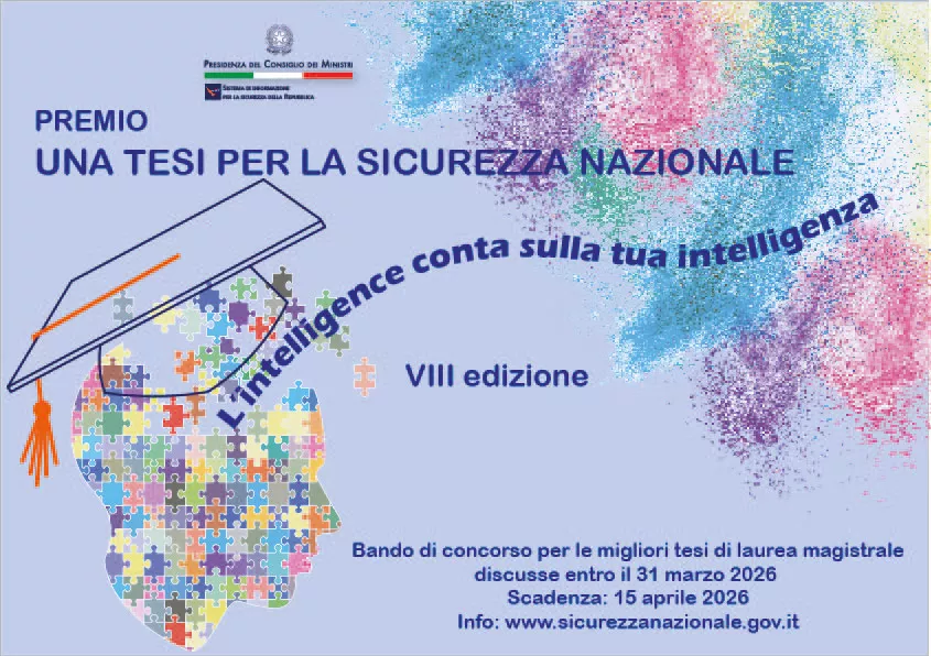 Premio “UNA TESI PER LA SICUREZZA NAZIONALE”