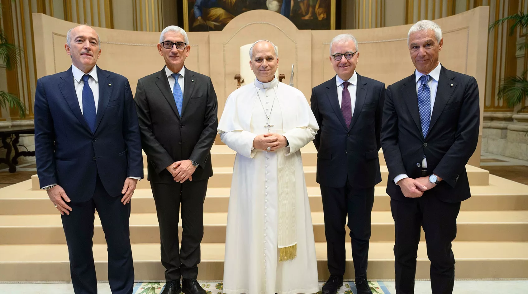 Papa Leone XIV ha ricevuto in udienza i rappresentanti dell'Intelligence italiana